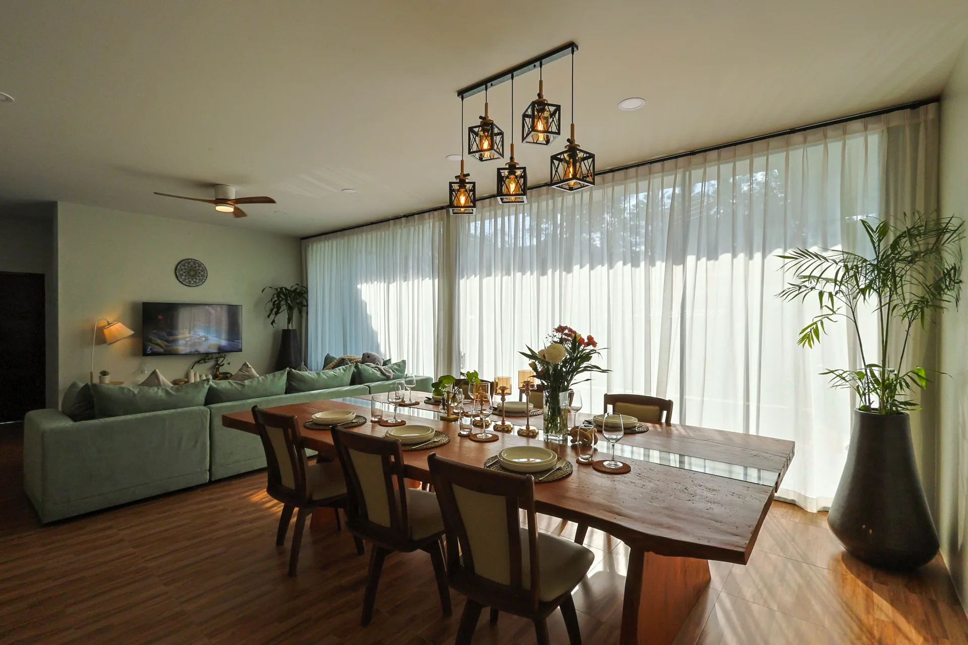Dining area
